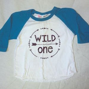 Wild One Long Sleeve Baby T-shirt
